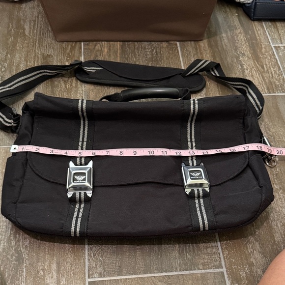 Buckle-Down Corvette GM collectible Briefcase with seatbelt buckles - Picture 11 of 12